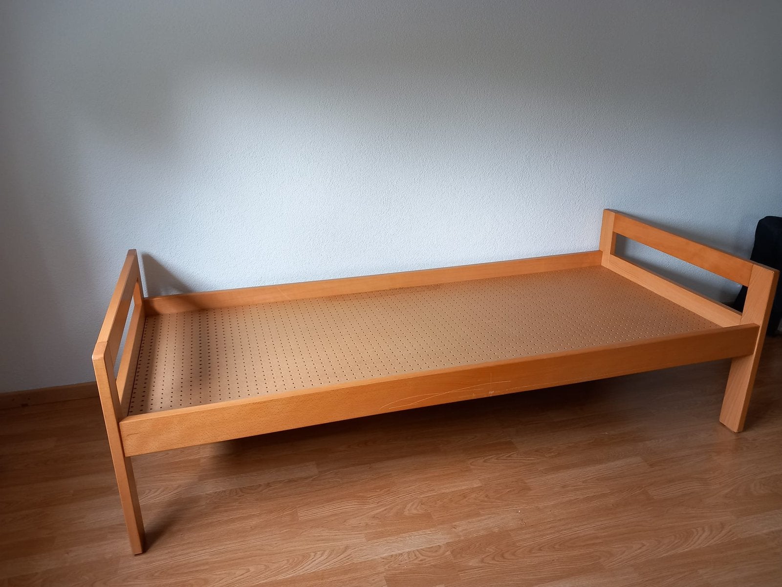 Eenpersoons bed, Ophalen, Gebruikt, 90 cm, Eenpersoons