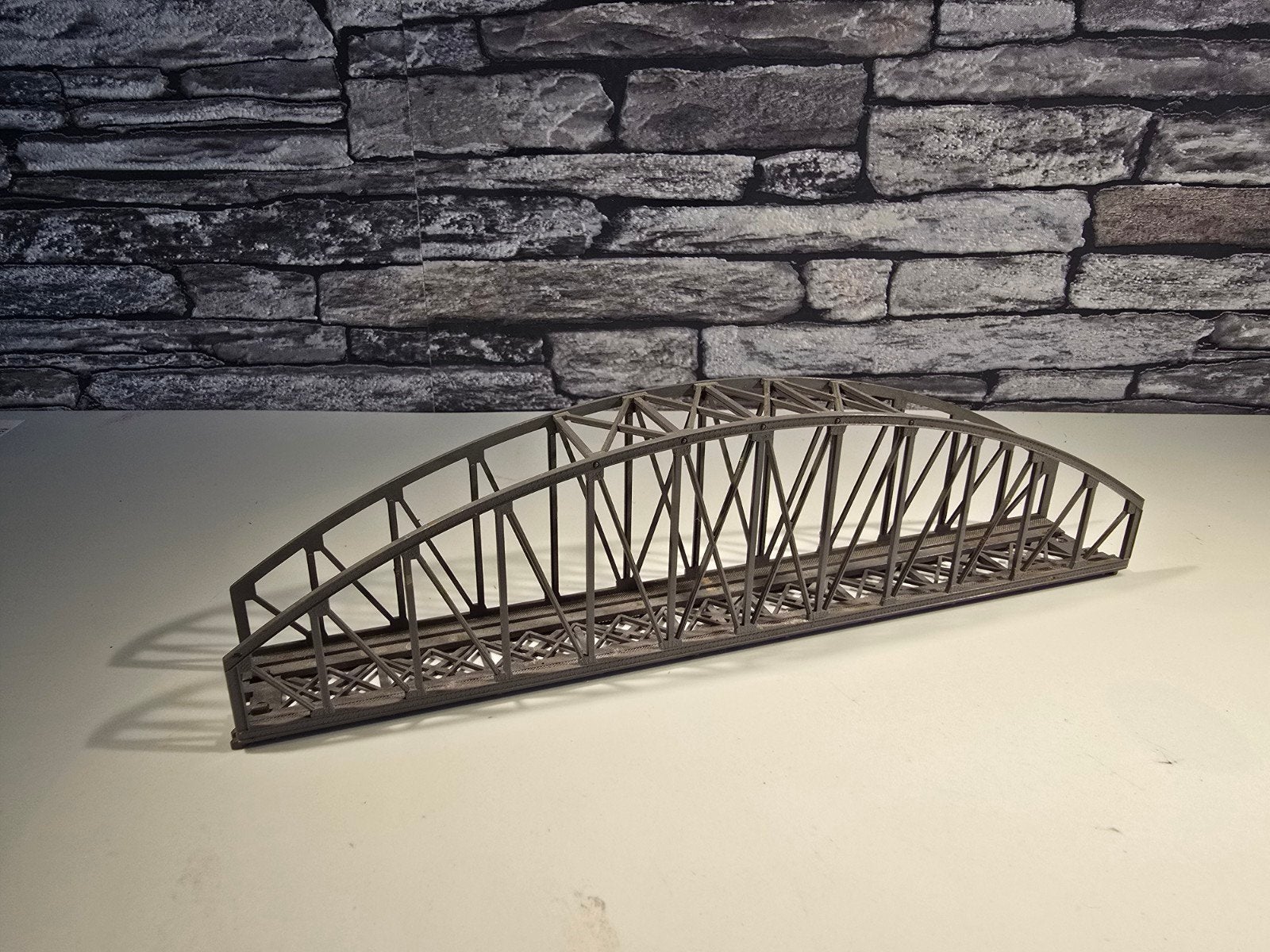 boogbrug brug marklin mini club Z spoor 1:220 modeltrein, Hobby en Vrije tijd, Ophalen of Verzenden, Zo goed als nieuw, Brug, Tunnel of Gebouw