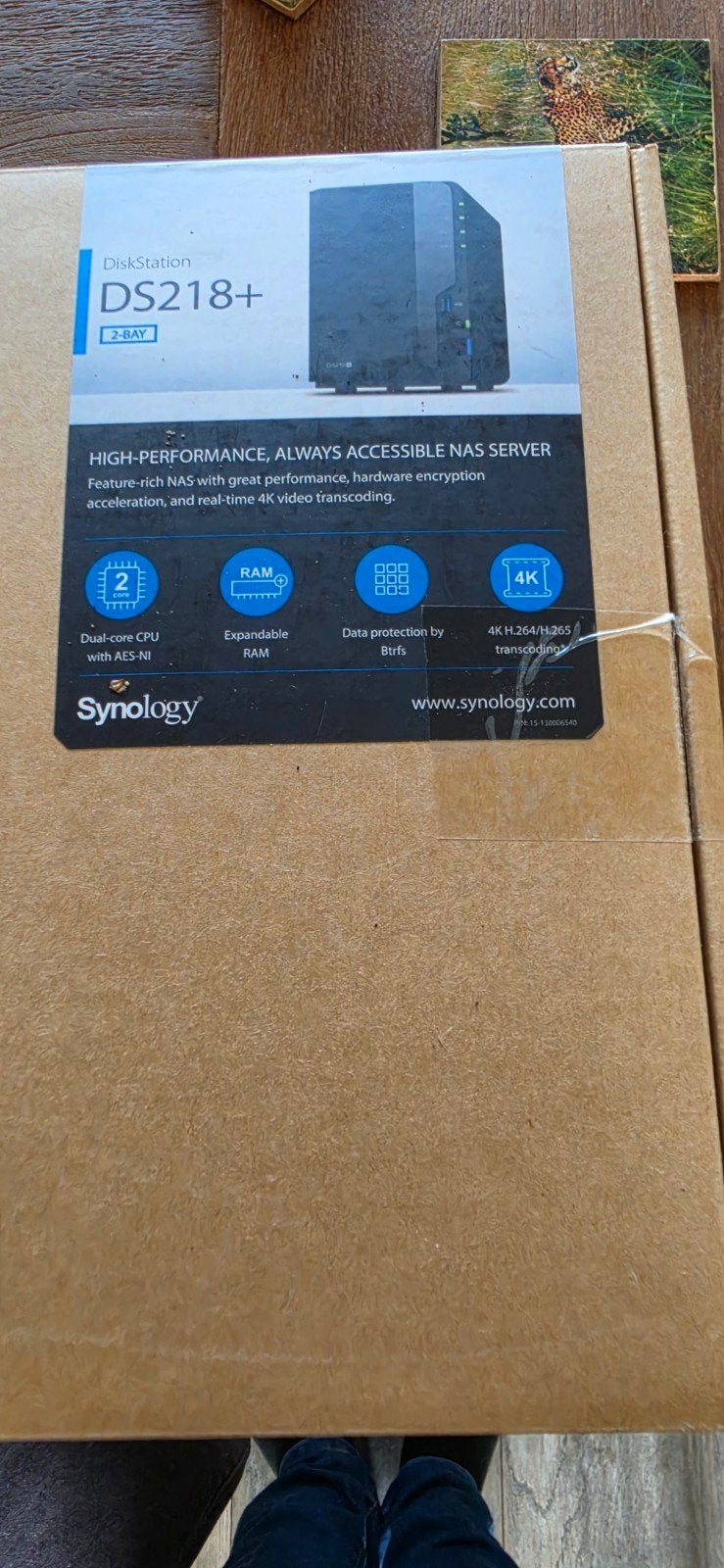 Synology DiskStation DS218+ NAS Server - Zo goed als nieuw, Ophalen of Verzenden