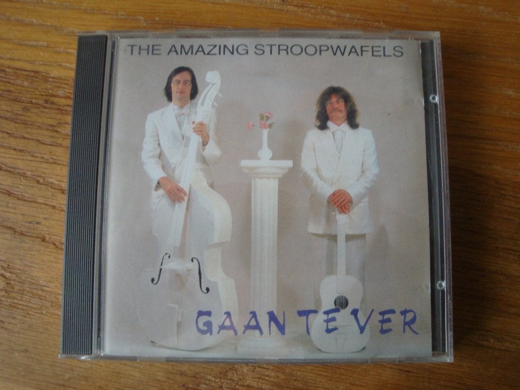 The Amazing Stroopwafels - Gaan Te Ver (17 tracks), Gebruikt, Ophalen of Verzenden, Volksmuziek, Inclusief doosje