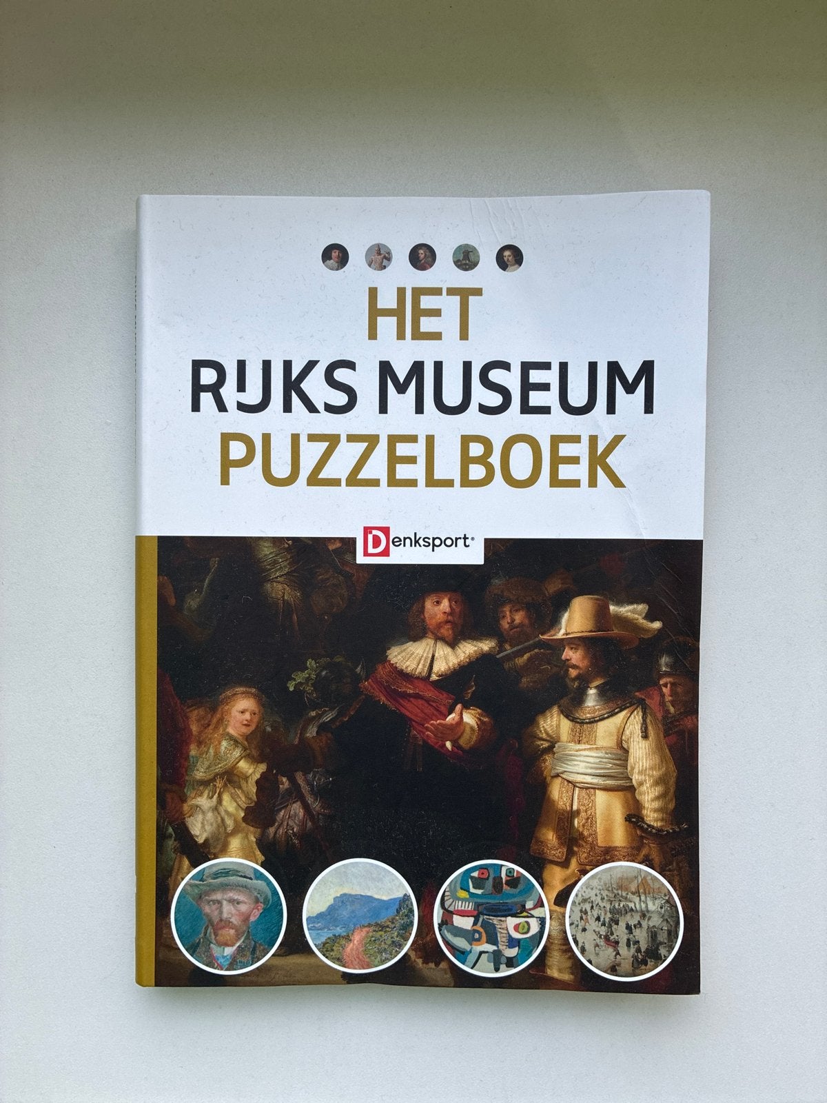 Het Rijks Museum Puzzelboek - Denksport, Ophalen of Verzenden, Minder dan 500 stukjes, Zo goed als nieuw, Puzzelboek