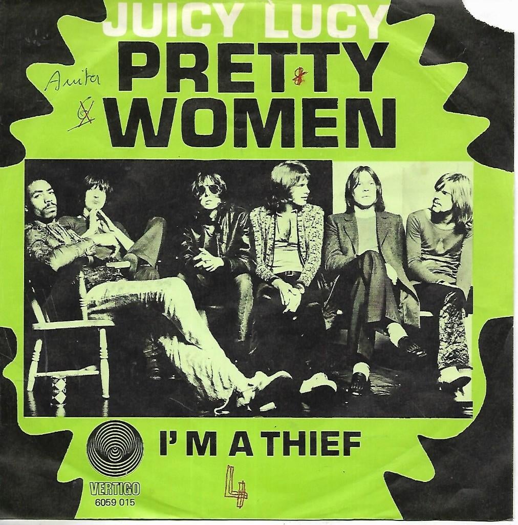 Juicy Lucy - Pretty women, Gebruikt, 7 inch, Single, Ophalen of Verzenden
