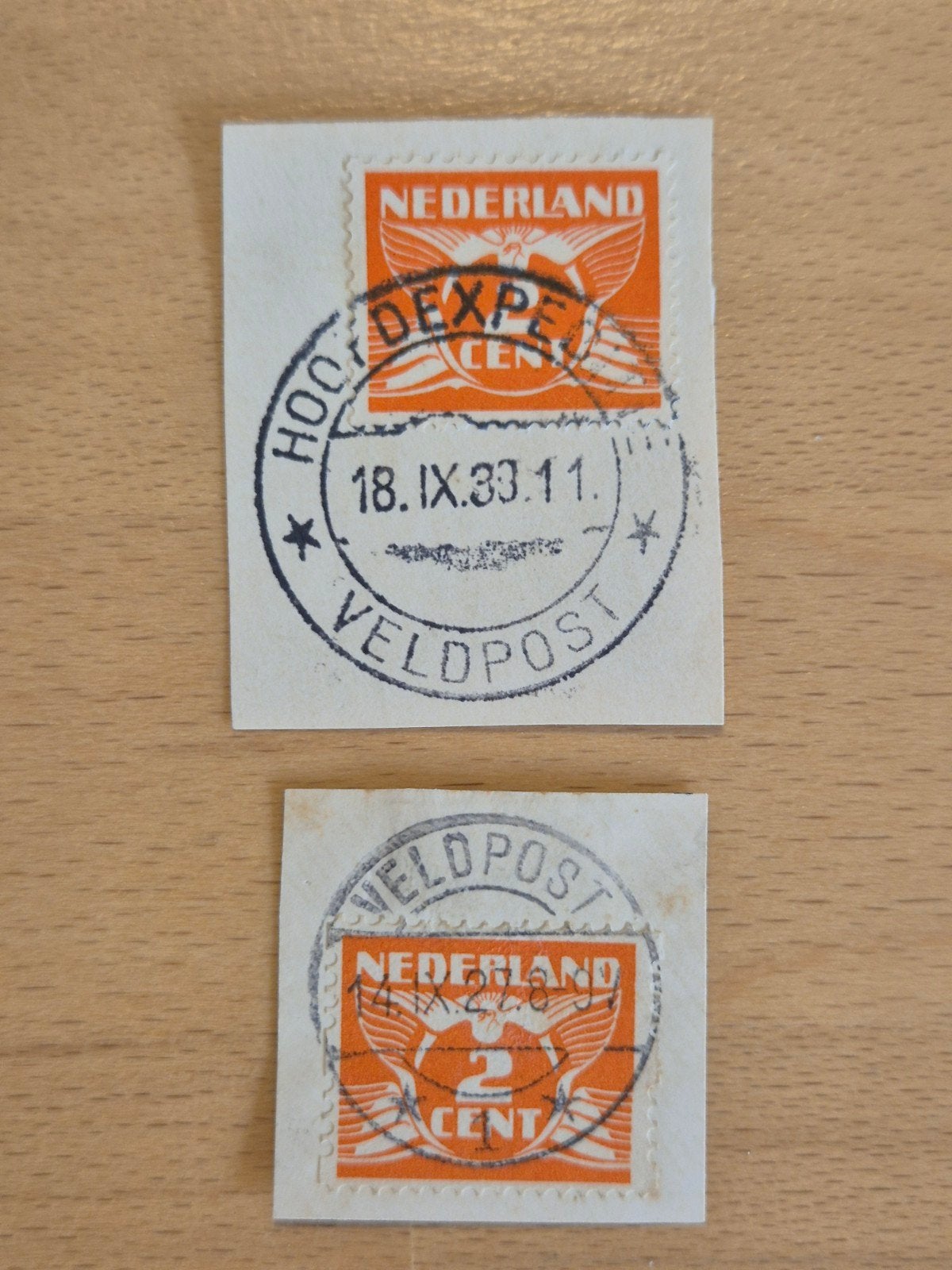 Veldpost (1 zegel is roltanding), Ophalen of Verzenden, T/m 1940, Gestempeld