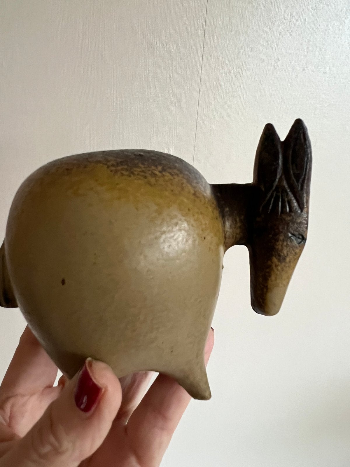 Vintage Lisa Larson Gustavsberg Ezel Donkey Large Zoo 1965, Ophalen of Verzenden