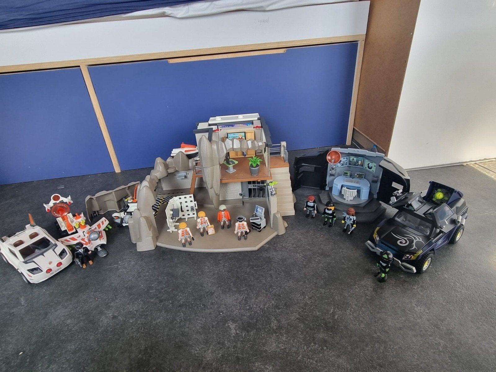 Playmobil Top Agents Hoofdkwartier 4875 + ganster Set 4878, Ophalen