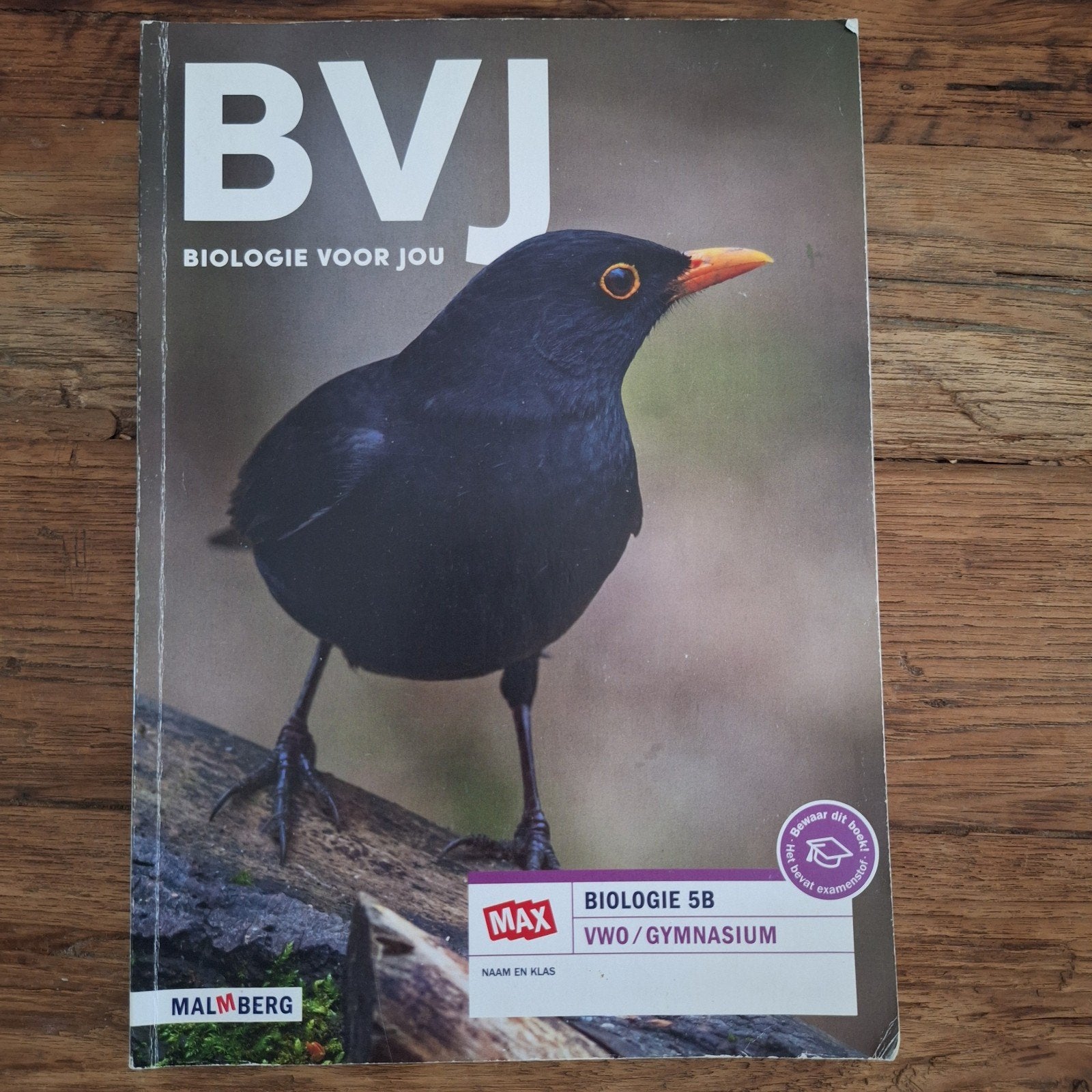 BVJ Biologie VWO/Gymnasium 5B - Malmberg, Ophalen of Verzenden, Beta, Gelezen, C. Biemans, A. Jansen, A. Kamstra, M. Nieuwenhuis, M. Spierings