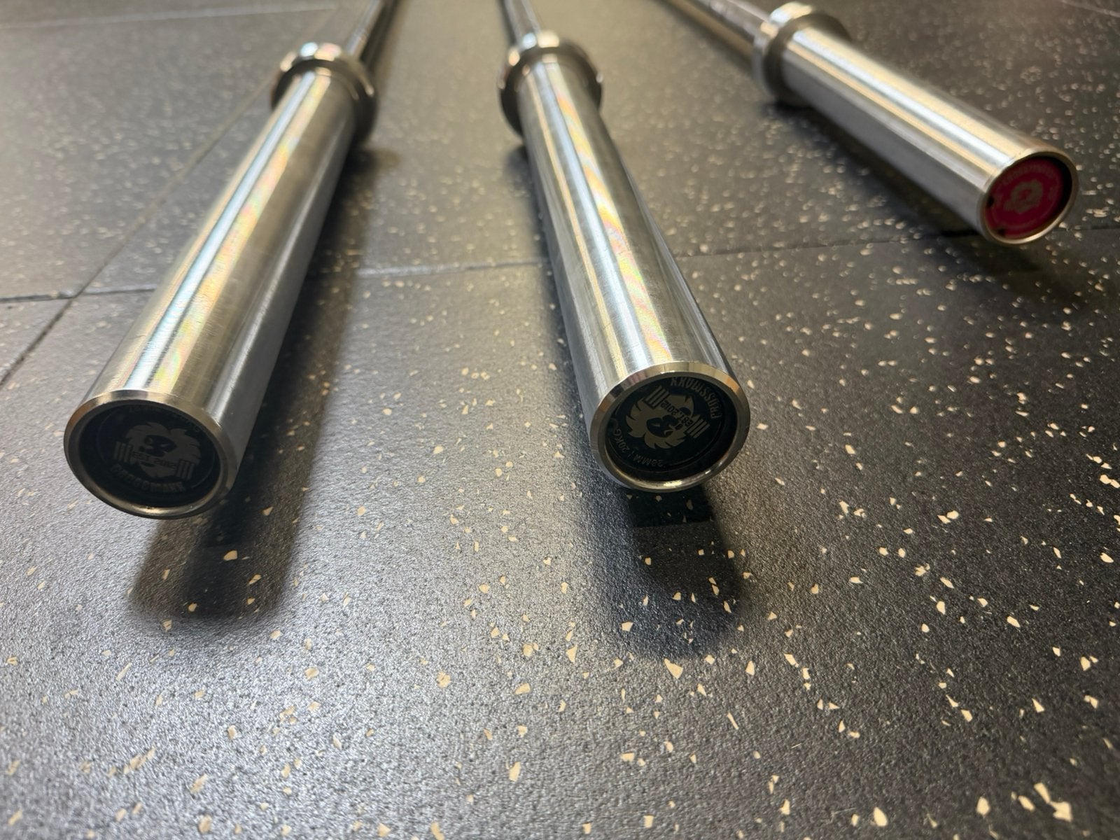 Crossmaxx barbells 2x 20kg 1x15 kg, Ophalen, Zo goed als nieuw, Kettlebell