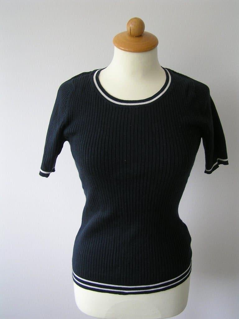 Blauwe Bien Bleu top maat M., Maat 38/40 (M), Blauw, Nieuw, Ophalen of Verzenden
