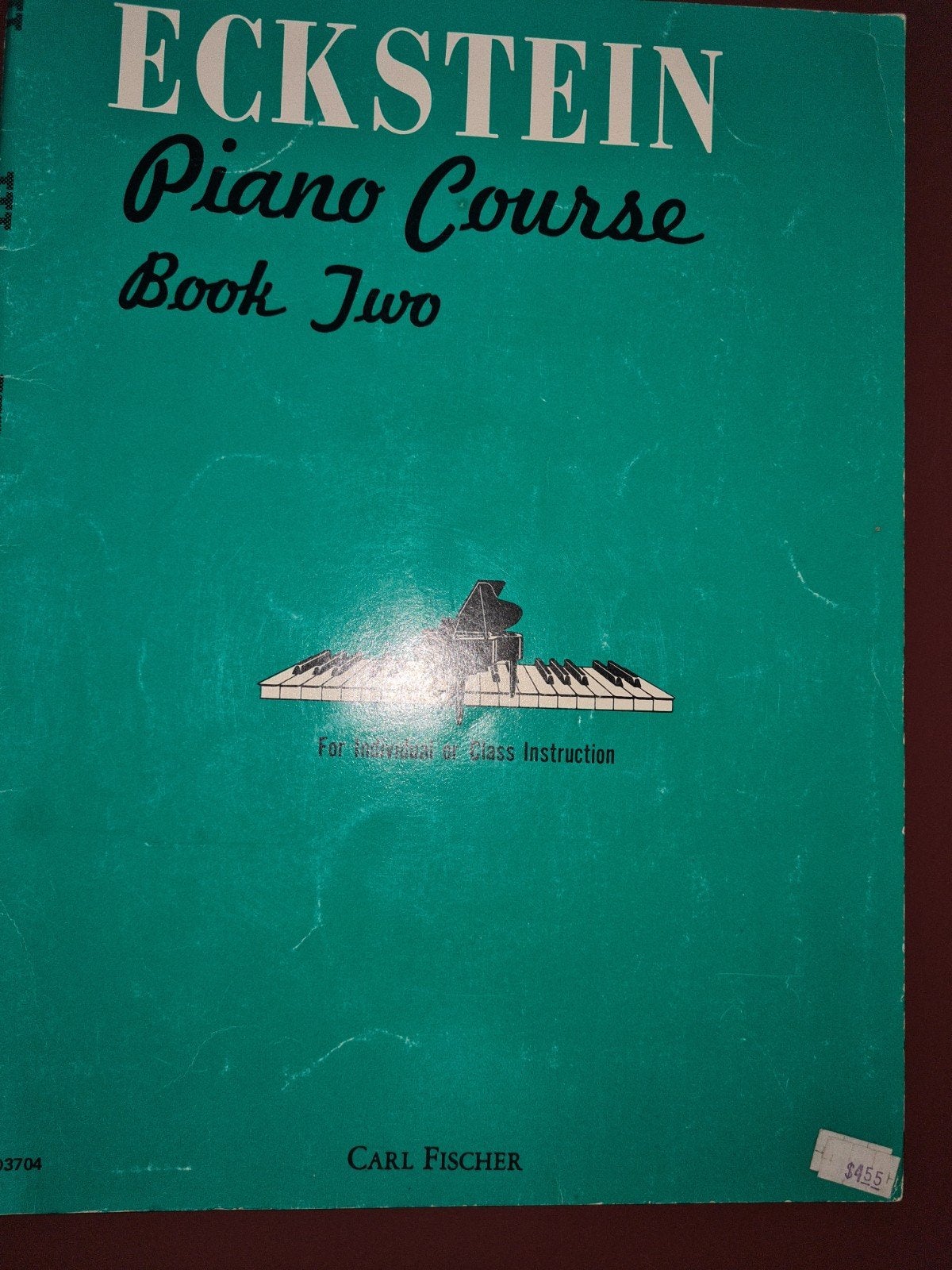 Eckstein Piano Course Book Two - Pianolesboek, Gebruikt, Overige genres, Les of Cursus, Ophalen of Verzenden