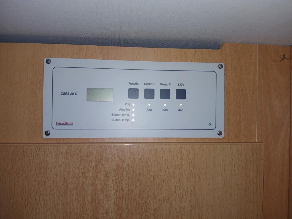 Cers 20D afkomstig uit kip caravan (omvormer), Ophalen