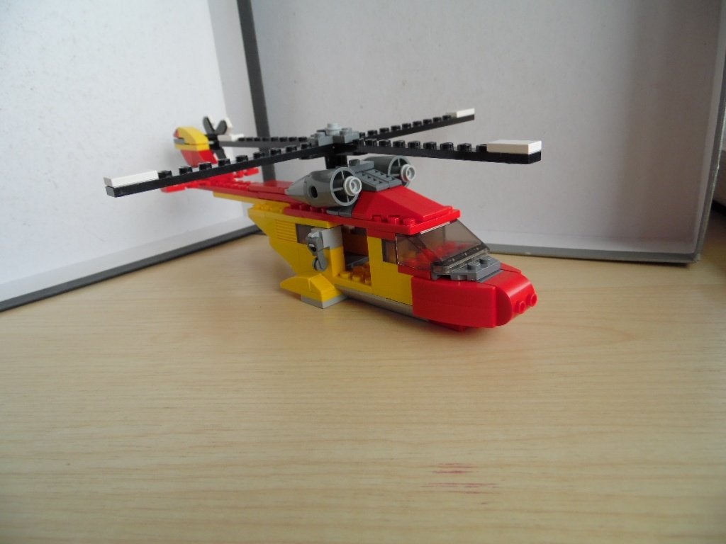 Lego Creator 5866 Reddings Helikopter/Boot 3 in 1, Kinderen en Baby's, Speelgoed | Duplo en Lego, Gebruikt, Lego, Compleet, Ophalen of Verzenden