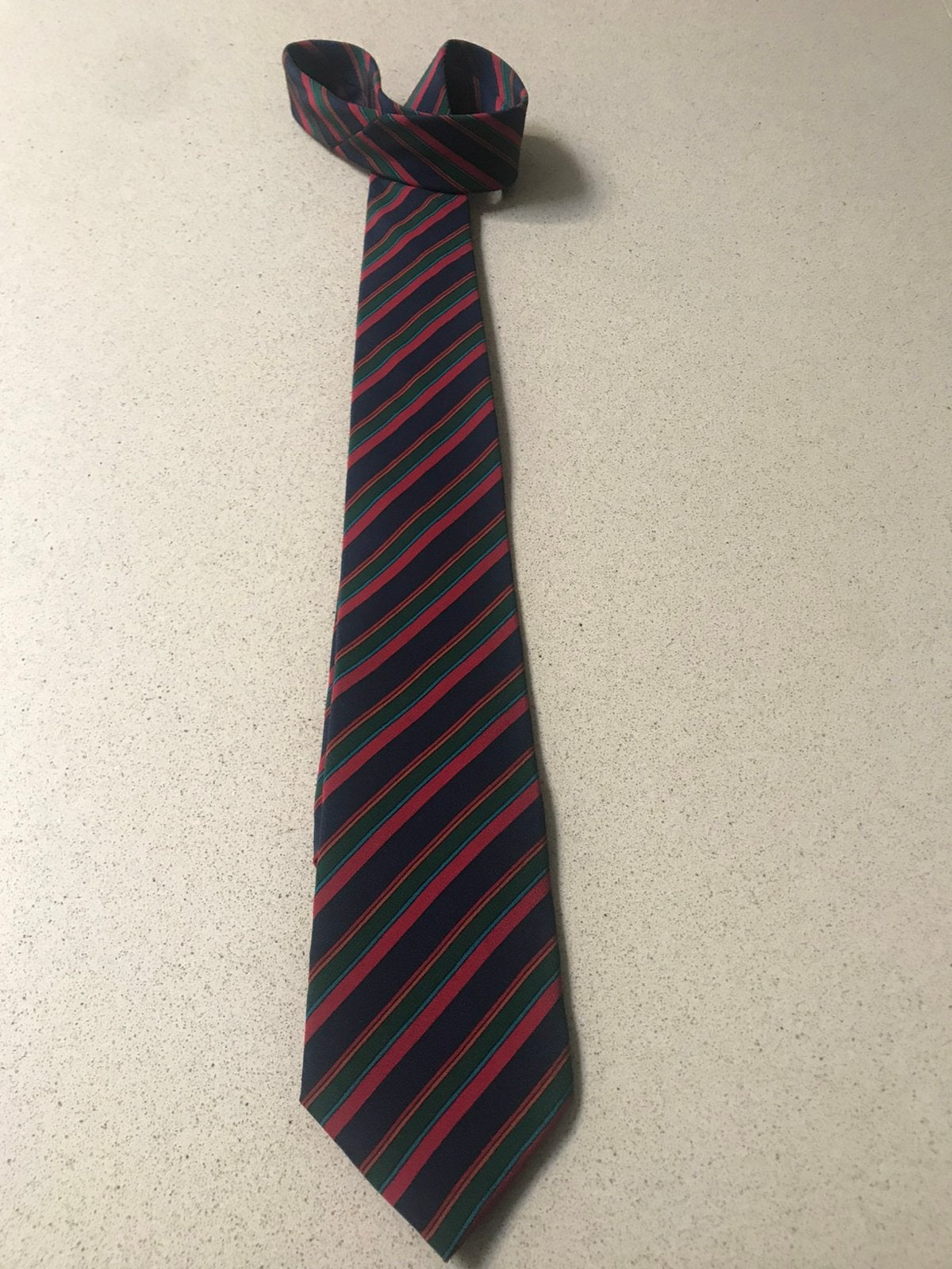 Givenchy stropdas 100 % zijde, Ophalen of Verzenden, Zo goed als nieuw, Blauw, Met patroon