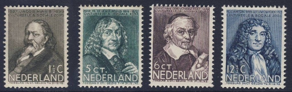 Ongebruikt, Zomerzegels 1937 NVPH 296/299, Postzegels en Munten, Postzegels | Nederland, Verzenden, T/m 1940, Postfris