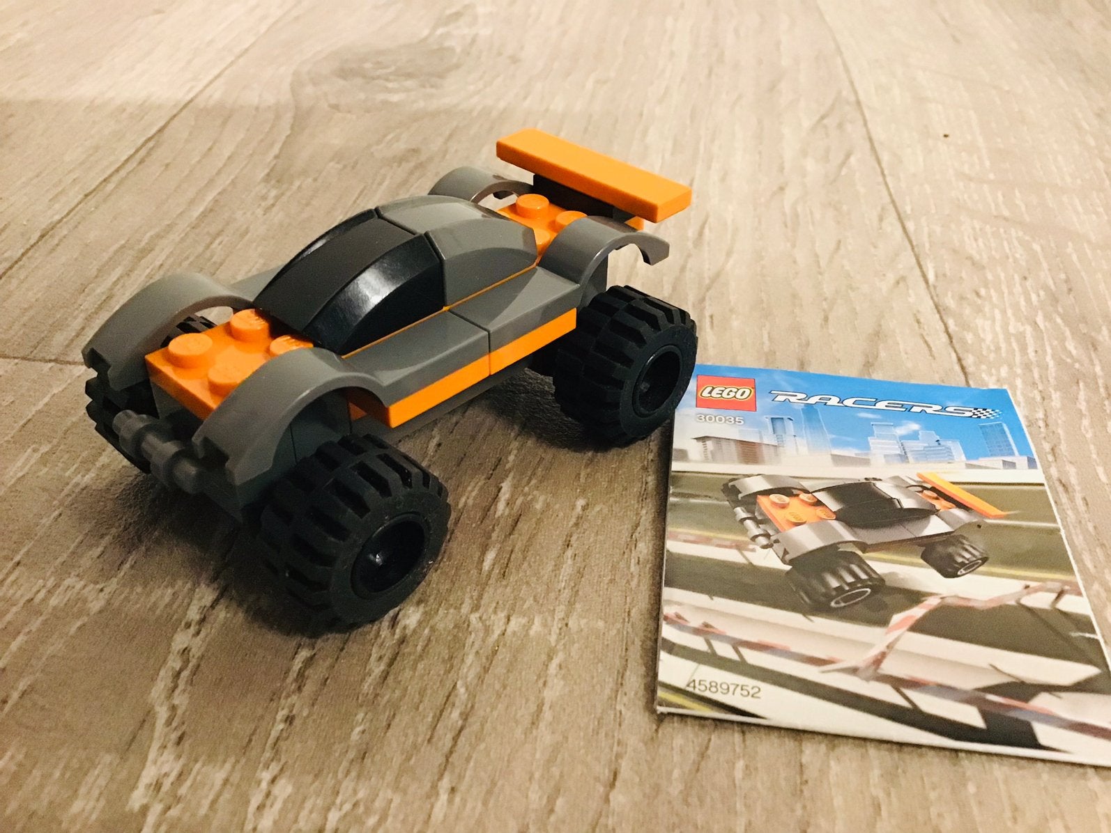 LEGO racers 30035, off road racer, compleet en ZGAN, Lego, Compleet, Ophalen of Verzenden, Zo goed als nieuw