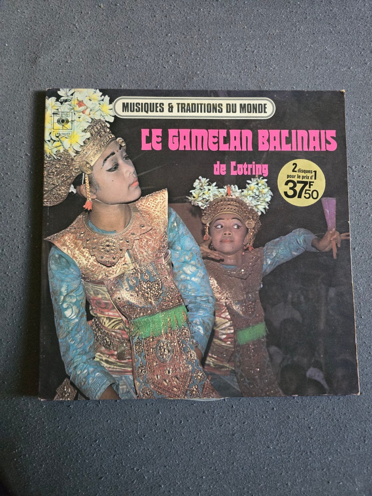Le gamelan balinais de lotring lp, Ophalen of Verzenden, Zo goed als nieuw, 12 inch