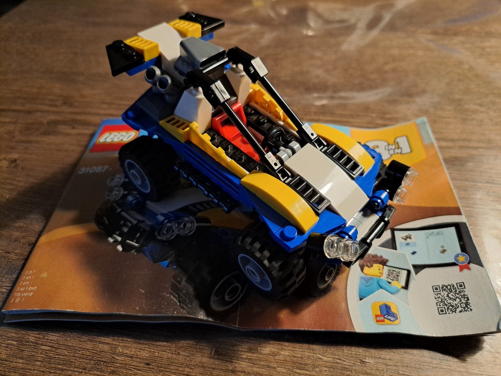 Lego Creator 31087 Dune Buggy 3-in-1, Lego, Compleet, Ophalen of Verzenden, Zo goed als nieuw