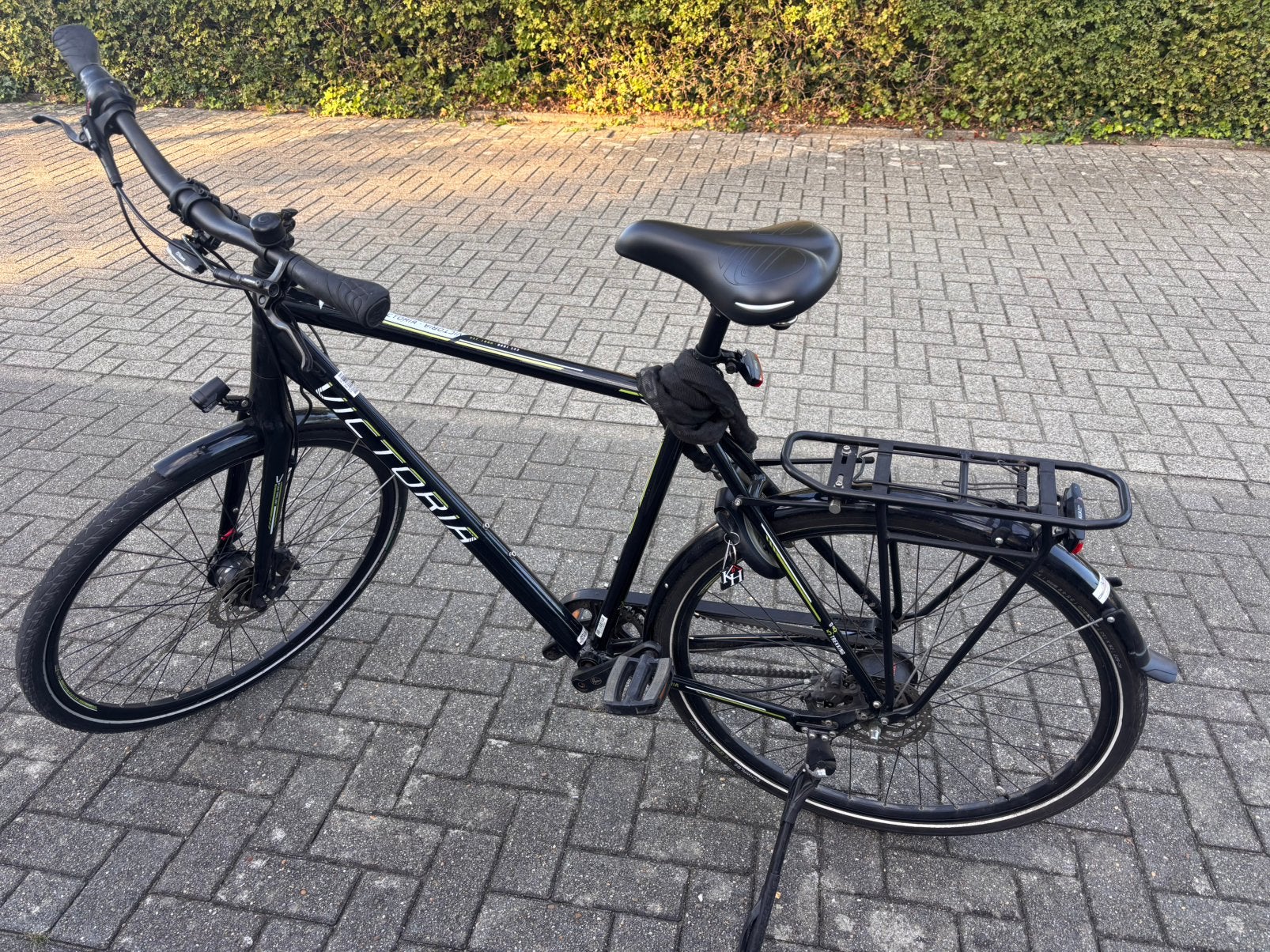 VICTORIA sportieve heren fiets, Minder dan 10 versnellingen, Zo goed als nieuw, 57 tot 61 cm, Schijfrem