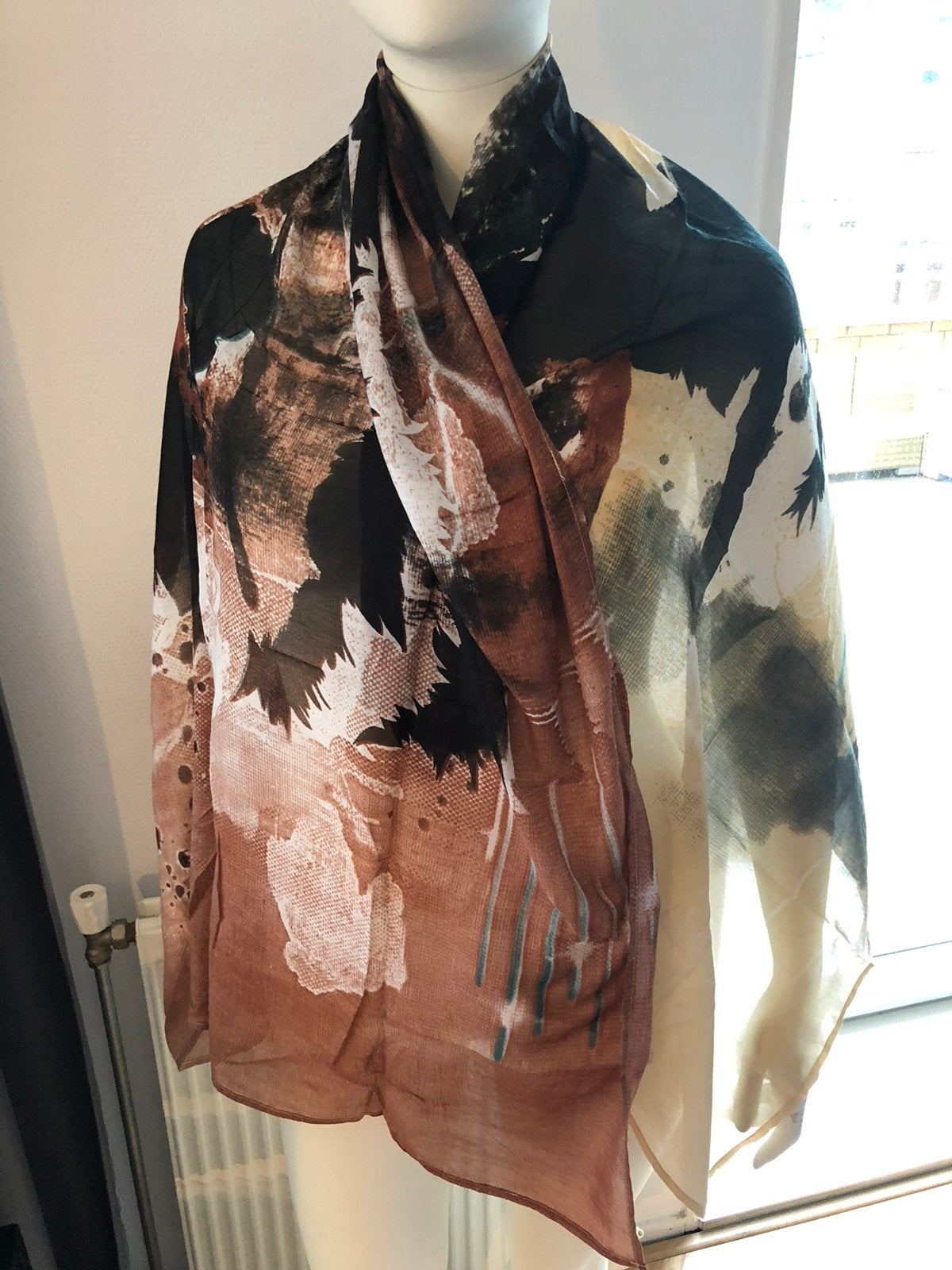 WE sjaal shawl print nieuw wildlife print, Verzenden, Nieuw, Maat 46/48 (XL) of groter, Sjaal