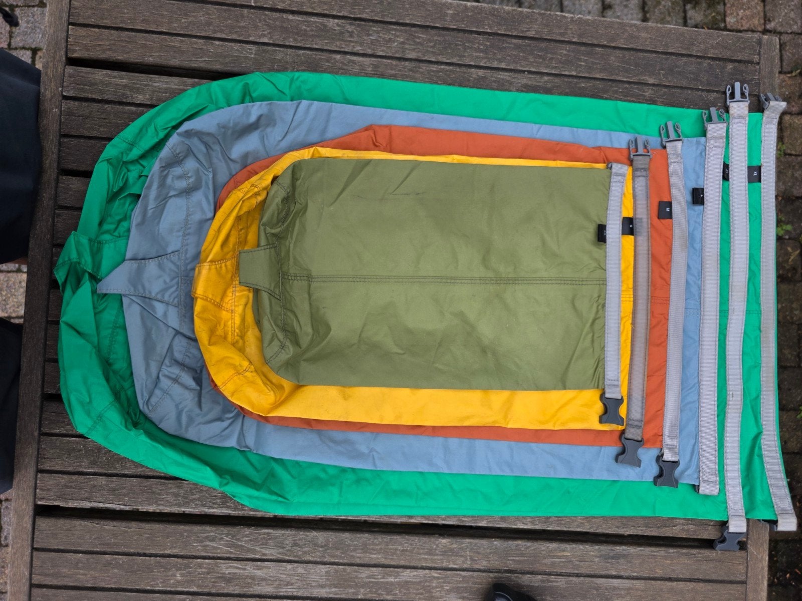 set exped drybag's en een Seatosummit drybag, Ophalen of Verzenden, Zo goed als nieuw