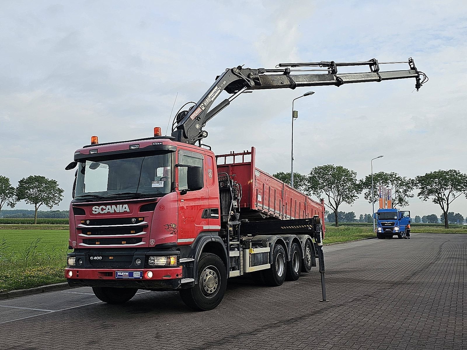 SCANIA G400 8x4*4 hiab 211ep-3, Auto's, Euro 5, Scania, Bedrijf, Te koop