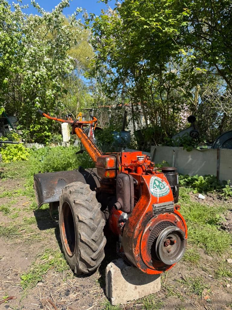 Lambordini motori tuin frees model 451LDA, Ophalen, Dieselmotor