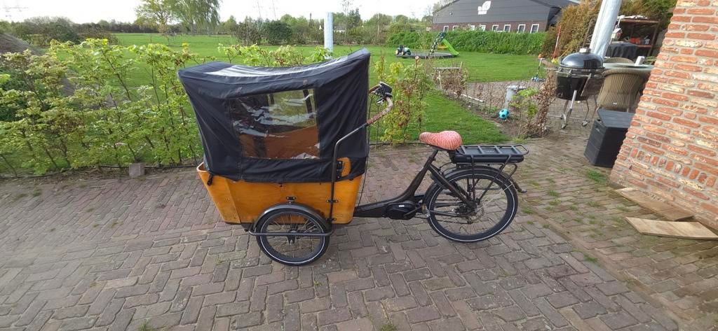 Vogue Superior 3 bakfiets, Ophalen, Gebruikt, 4 kinderen of meer, Huif