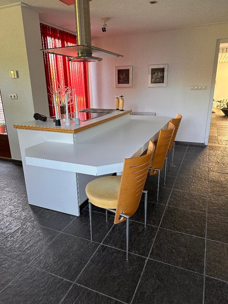 Set van 4 DC Harmonica stoelen – Dick Spierenburg/Castelijn, Ophalen, Design - Modern - Nederlands uit de jaren 90, Overige kleuren