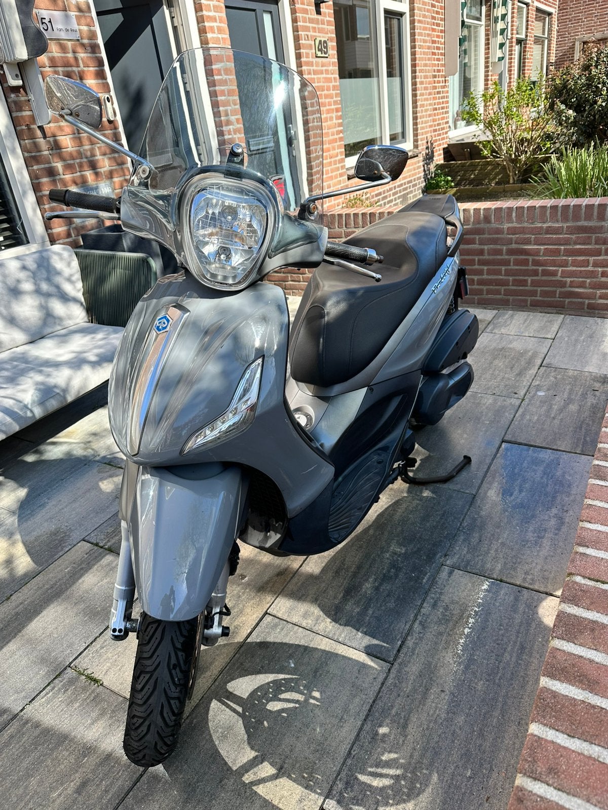 Piaggio beverly 350 sport abs, Fietsen en Brommers, Scooters | Piaggio, Ophalen, Gebruikt, Overige modellen, Benzine