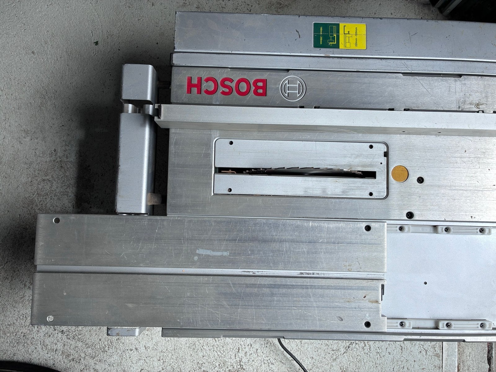 Bosch PTS 10 Tafelzaag - Goede Conditie, Doe-het-zelf en Verbouw, Gereedschap | Zaagmachines, Ophalen, Gebruikt, Cirkelzaag, 70 mm of meer