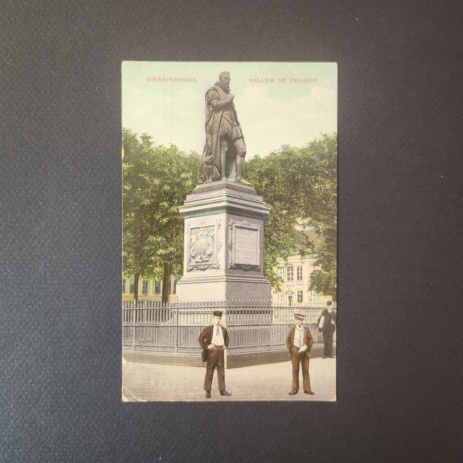 Oude Ansichtkaart: Willem de Zwijger Monument, Den Haag, Verzenden, Voor 1920, Gelopen, Zuid-Holland