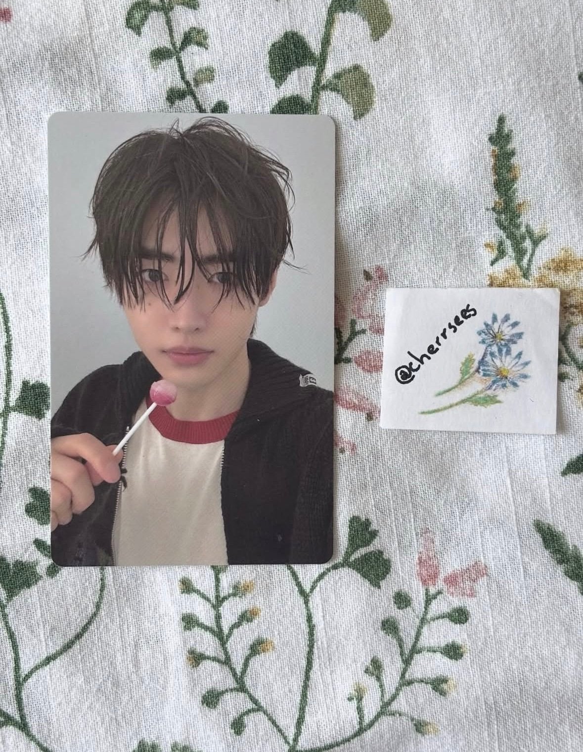 enhypen romance untold daydream sunghoon photocard pc, Ophalen of Verzenden, Zo goed als nieuw, Foto of Kaart