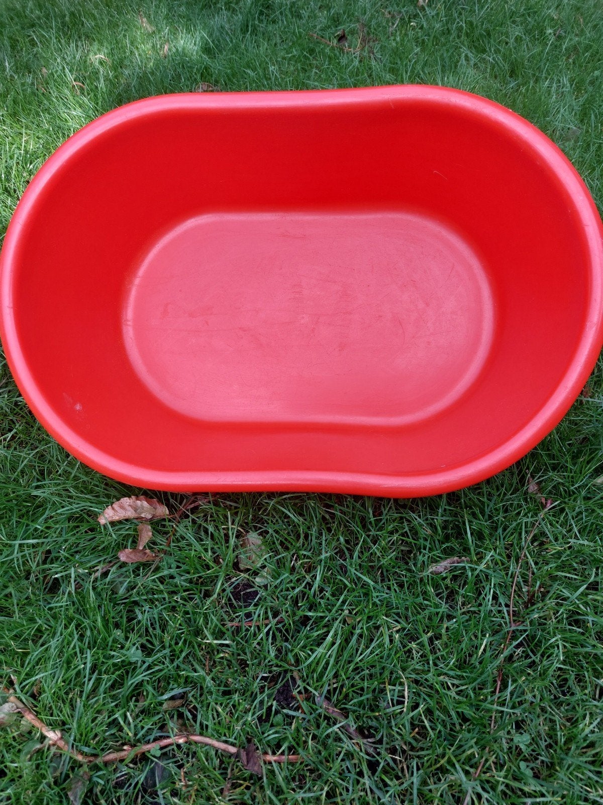 Vintage Rood/Oranje [was] Mand - Goede Staat, Kunststof, Gebruikt, Mand, Ophalen of Verzenden