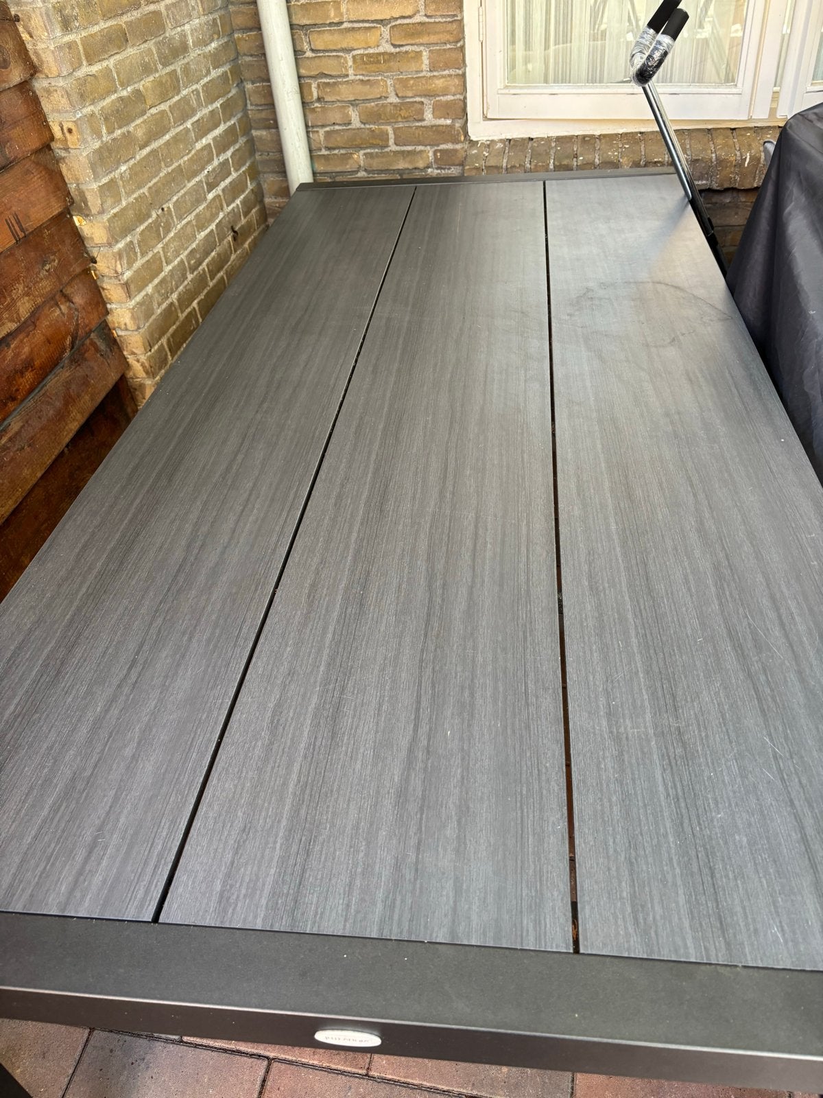 Tuin/Balkontafel 100x220 - Zo goed als nieuw, Ophalen of Verzenden, Zo goed als nieuw, Rechthoekig, Overige materialen