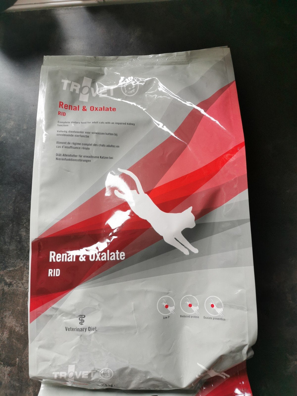 Trovet Renal & oxalate kat 2,5 kg Nieuw, Dieren en Toebehoren, Dierenvoeding, Ophalen of Verzenden, Kat
