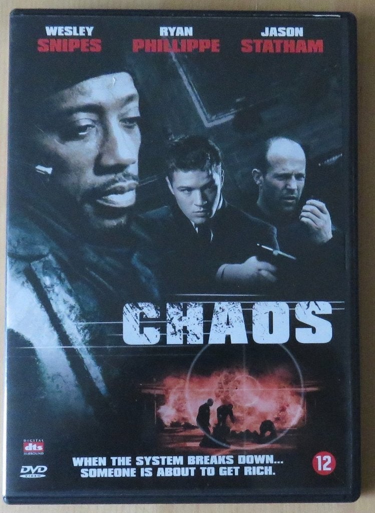 DVD Chaos (2005) Jason Statham, Wesley Snipes, Ophalen, Nederlands, Actie, Zo goed als nieuw