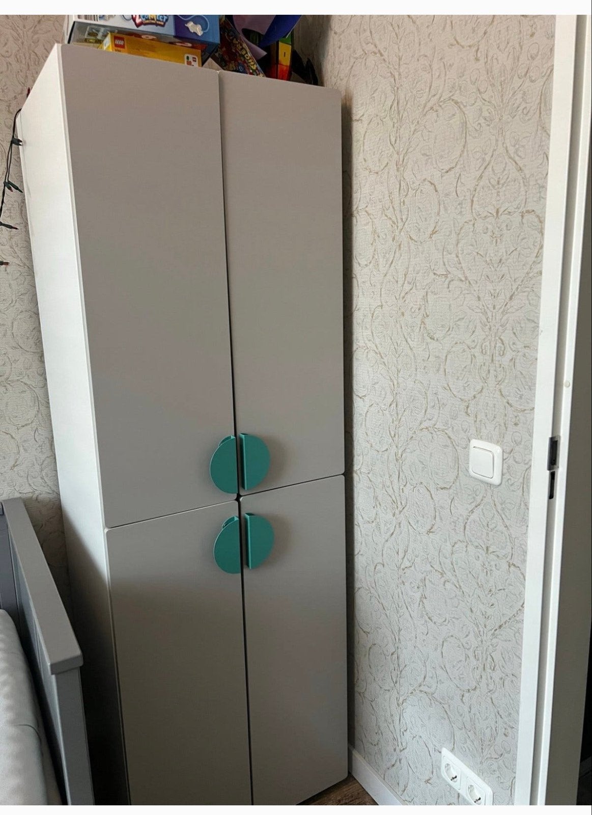 Set van twee IKEA kledingkasten kinder kamer, Ophalen, Overige materialen, 50 tot 100 cm, Zo goed als nieuw