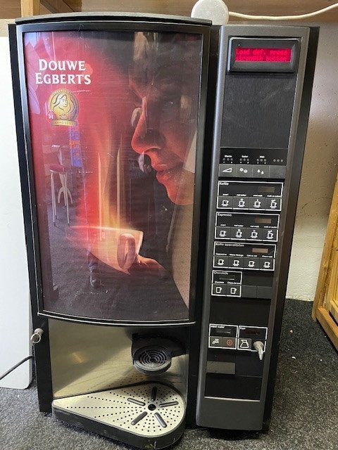 DE Douwe Egberts 5100L wittenborg profesionele koffiemachine, Ophalen, Gebruikt, Overige typen, 10 kopjes of meer