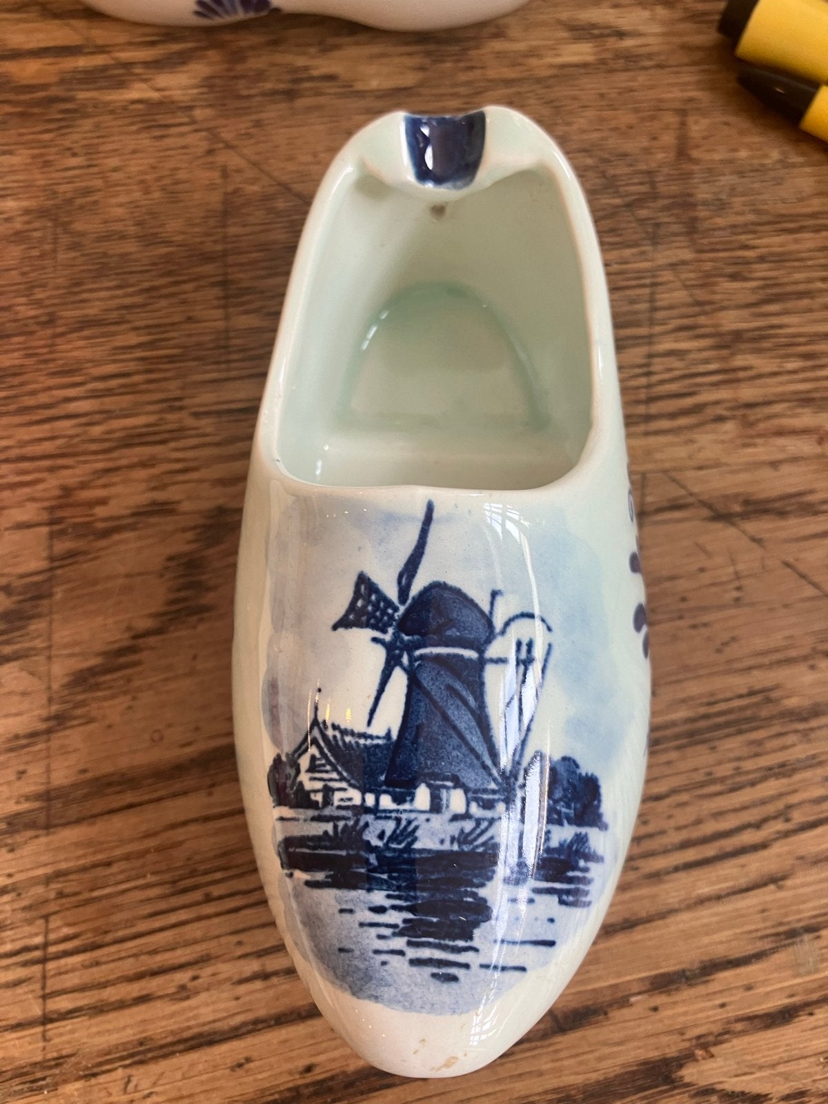 Delfts Blauw Klompje - Handgeschilderd Holland Souvenir, Antiek en Kunst, Ophalen of Verzenden