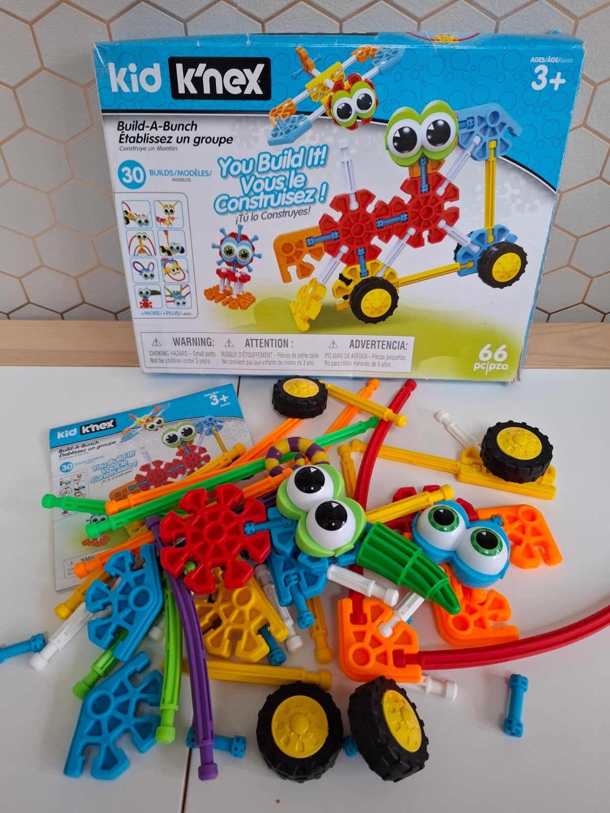 Kid K'nex Build-A-Bunch Bouwset, Ophalen of Verzenden, Zo goed als nieuw, K'nex