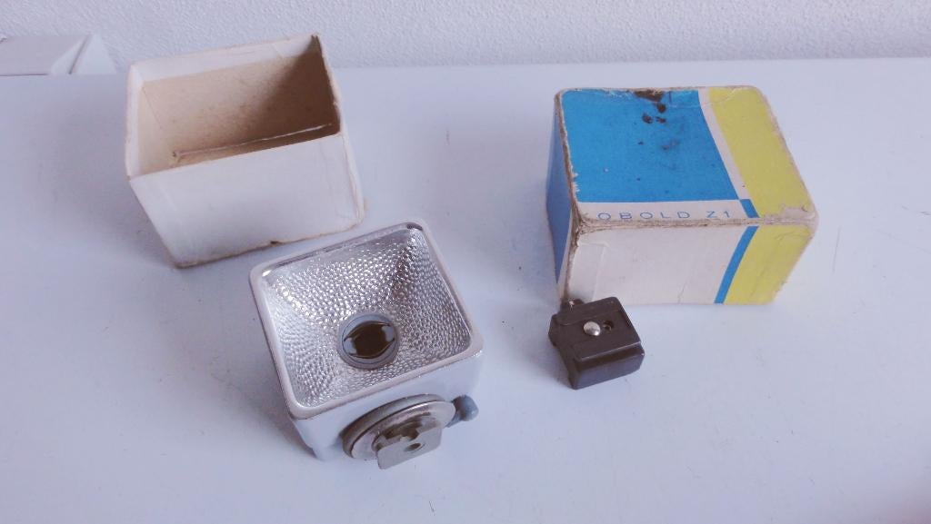 Flitslamp, flitsapparaat antiek Kobold Z1, Ophalen of Verzenden, Gebruikt, Overige merken