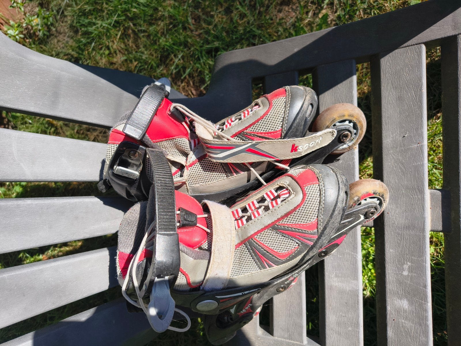 skates maat 30 - 33, Sport en Fitness, Ophalen, Kart
