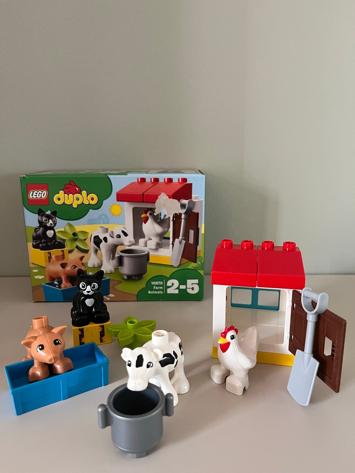 Lego Duplo 10870 Boerderijdieren voor 2-5 jaar, Ophalen, Gebruikt, Overige thema's, Duplo