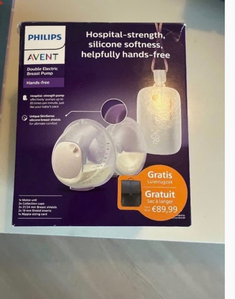 Handsfree dubbel borstkolf Philips avent, Ophalen, Zo goed als nieuw, Borstkolf, Philips Avent