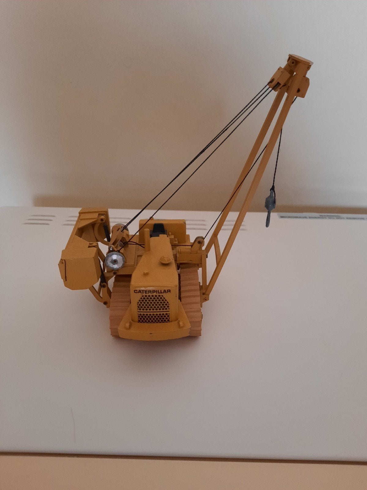 Conrad Caterpillar D9 sideboom, Ophalen, Auto
