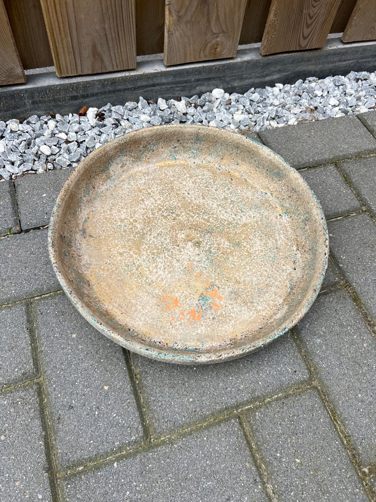 Grote ronde decoratie schaal, Huis en Inrichting, Ophalen, Gebruikt, Rond
