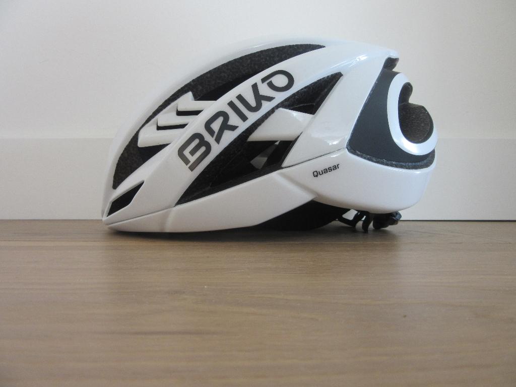 Fietshelm merk BRIKO model QUASAR z.g.a.n. maat medium, M, Ophalen of Verzenden, Dame, Briko