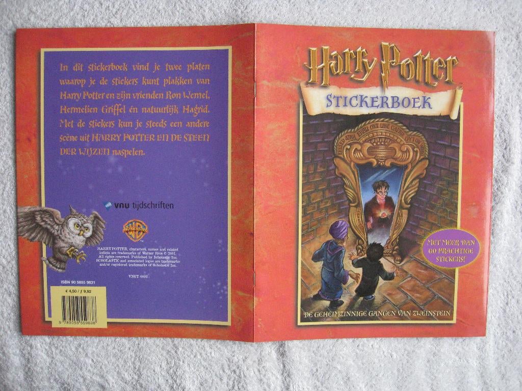Harry Potter - De geheimzinnige gangen van Zweinstein, Verzamelen, Harry Potter, Ophalen of Verzenden, Zo goed als nieuw, Overige typen