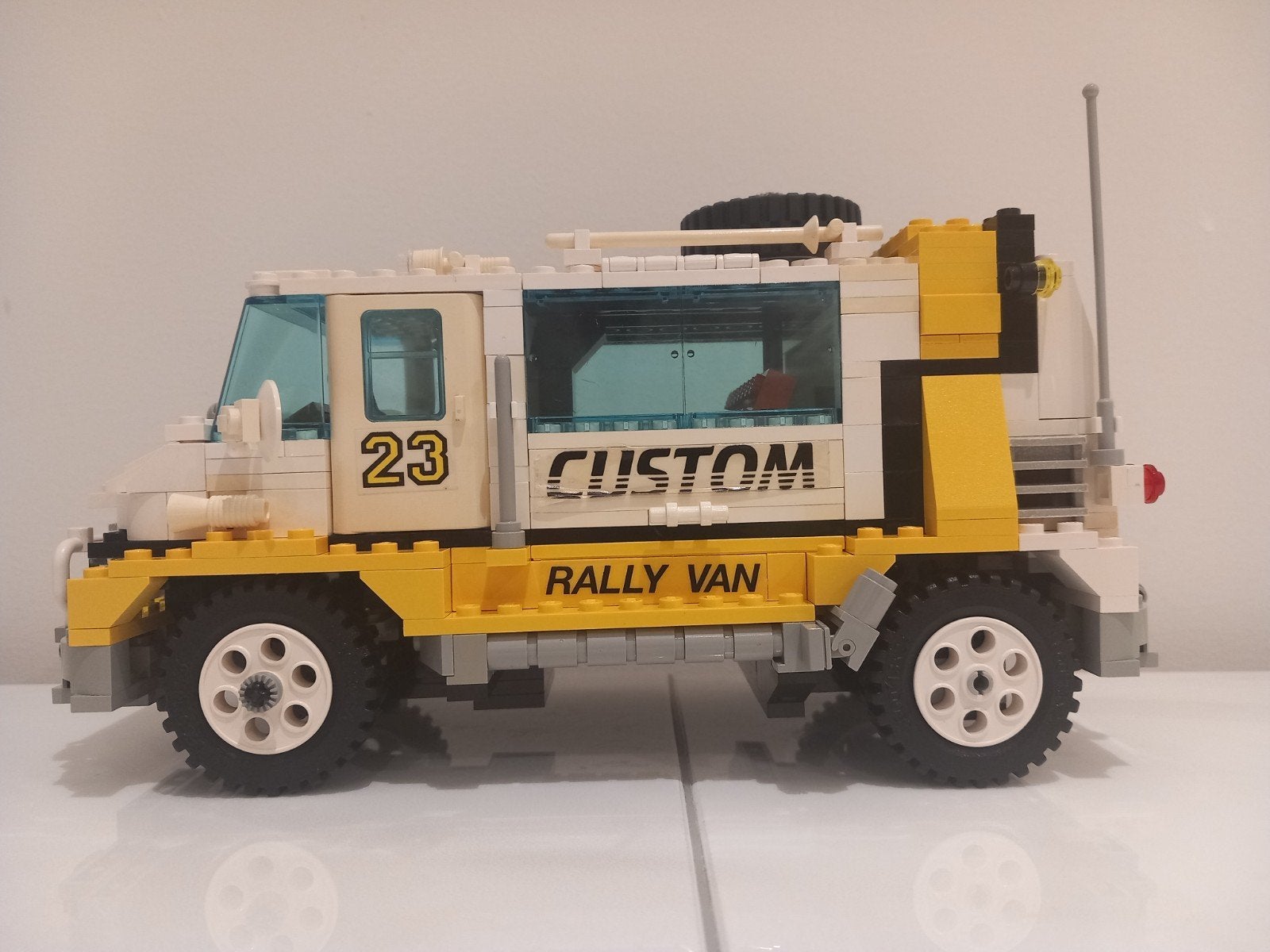 Lego Model Team 5550 Custom Rally Van, Ophalen of Verzenden, Gebruikt, Overige merken