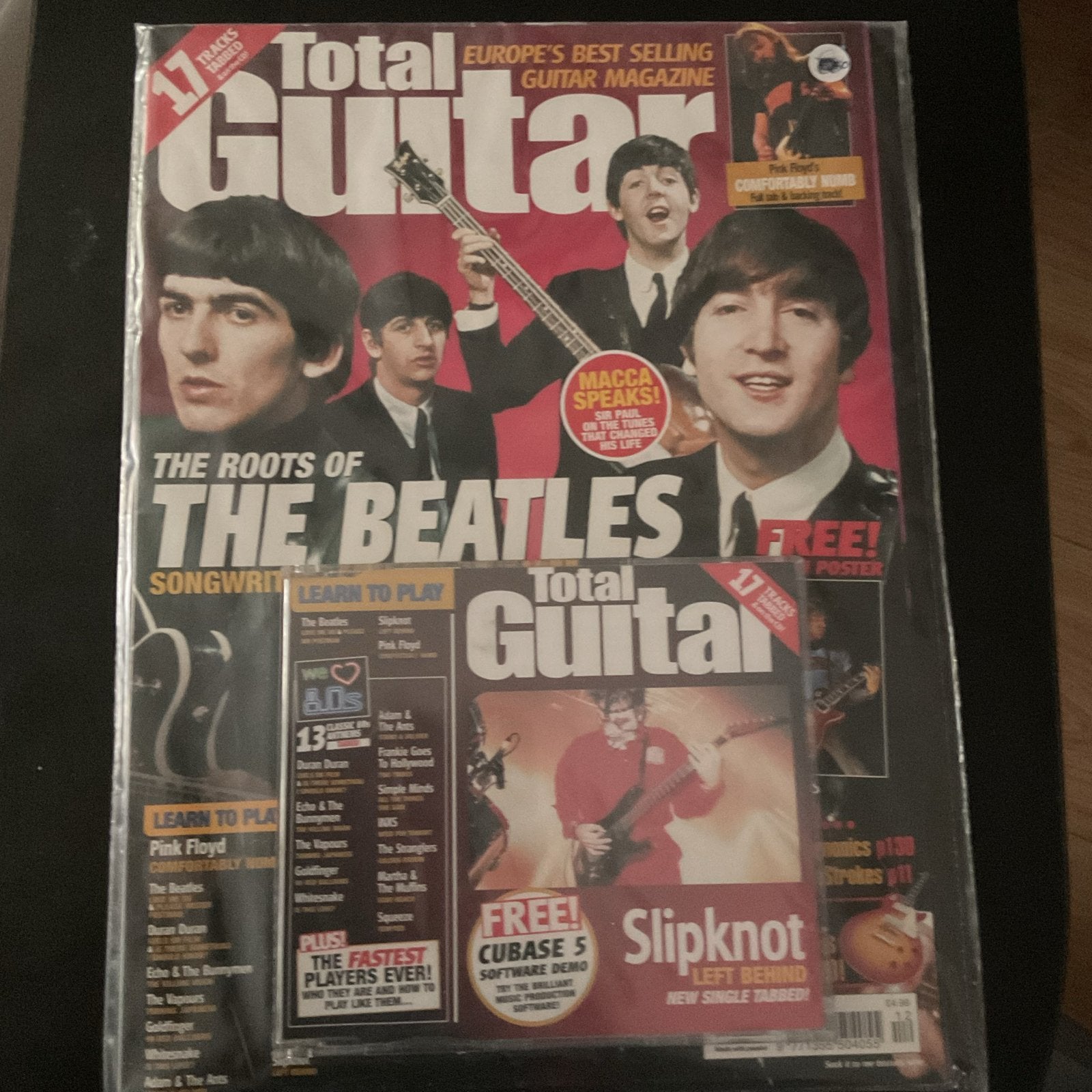 Total Guitar Magazine - The Beatles & Slipknot, Verzenden, Zo goed als nieuw, Muziek, Film of Tv