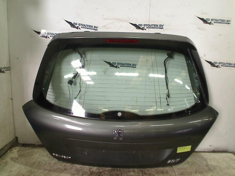Achterklep Peugeot 207/207+ (WA/WC/WM) (2007-02/2012-12), Kontakt-peugeot@peugeot.com, Gebruikt, Peugeot Deutschland GmbH, Bahnhofsplatz, Rüsselsheim 65423, , Duitsland